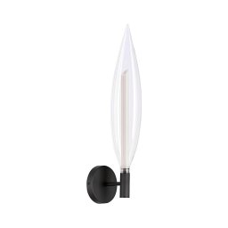 Candeeiro de parede NORDIC 1xG9/5W/230V preto/transparente