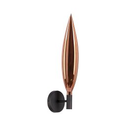 Aplique de parede NORDIC 1xG9/5W/230V preto/cobre