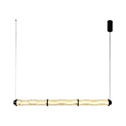 Lustre LED suspenso em cabo CORTE LED/25W/230V preto