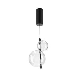 Lustre suspenso por cabo PLAYA LED/10W/230V preto
