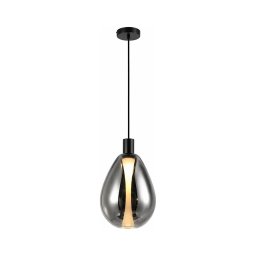 Lustre suspenso por cabo DENSO 1xG9/5W/230V, Ø 20 cm, cromo preto
