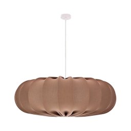 Lustre suspenso em cabo CAFEE 1xE27/40W/230V Ø 66 cm marrom
