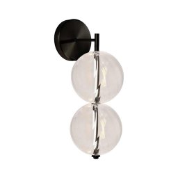 Aplique de parede LED PLAYA LED/10W/230V preto