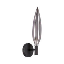 Aplique de parede NORDIC 1xG9/5W/230V preto/cinzento fumado