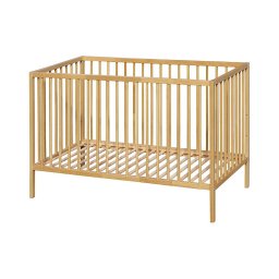 PETITE&MARS - Berço para bebé NELA BEECH 120x60 cm, faia