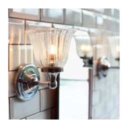 Elstead BATH-AUSTEN1-PC - Iluminação LED para casa de banho AUSTEN 1xG9/3W/230V IP44