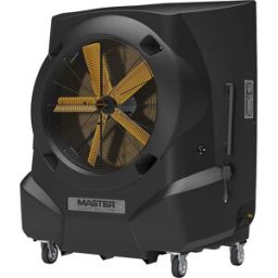 Master Arrefecedor evaporativo BC 341 S , 1,05 kW, tamanho do espaço 400 m², com 4 rodas orientáveis, preto, Arrefecedor evaporativo BC 341 S, 1,05 kW, tamanho do espaço 400 m², com 4 rodas orientáveis, preto. Refrigerador móvel com um rendimento de ar de