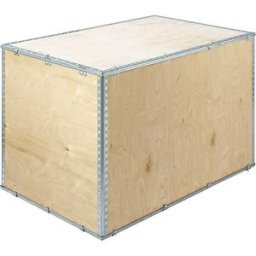 ratioform Caixa dobrável de madeira padrão , sem patins, CxLxA exterior 520 x 420 x 316 mm, a partir de 5 unid., Caixa dobrável de madeira padrão, sem patins, CxLxA exterior 520 x 420 x 316 mm, a partir de 5 unid. Montada em, no máx., 3 minutos - sem preg