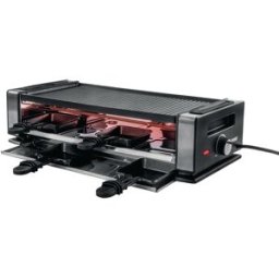 Grelhador Raclette Finesse Basic 1200W (Preto/Inox) - UNOLD