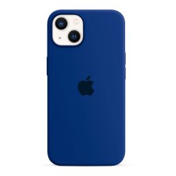 Capa de Silicone Azul Escuro iPhone 13 Mini