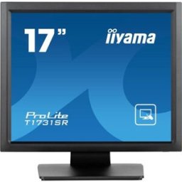 IIYAMA ProLite T1731SR-B1S - Monitor LED - 17" - ecrã de toque - 1280 x 1024 - TN - 250 cd/m² - 1000:1 - 5 ms - HDMI, VGA, DisplayPort - altifalantes - preto, mate