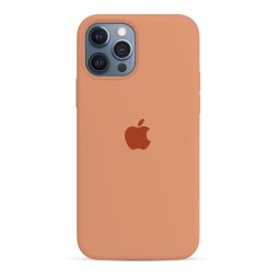 Capa de Silicone Laranja iPhone 12 Pro
