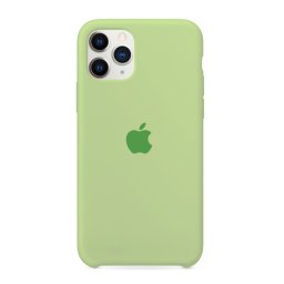 Capa de Silicone Verde Claro iPhone 11 Pro Max