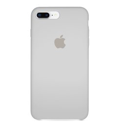 Capa de Silicone Bege iPhone 7 Plus 8 Plus