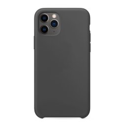 Capa de Silicone Simples Cinzento Escuro iPhone 11 Pro Max