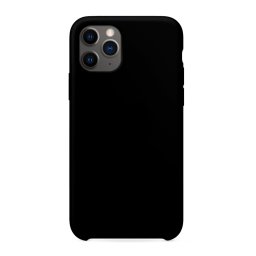 Capa de Silicone Simples Preto iPhone 11 Pro