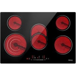 Placa Vitrocerâmica LT5-02 5 Zonas 8600W (Preto) - ISEASY