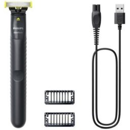 Máquina de Barbear OneBlade QP1424/10 (Preto) - PHILIPS