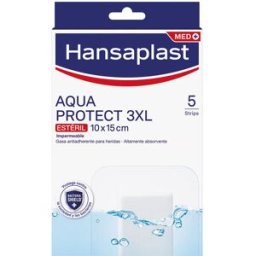 Hansaplast Hp Aqua Protect 3XL apósitos 10 x 15 cm 5 u