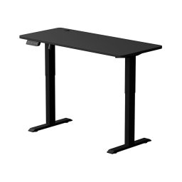 Secretária ajustável em altura LEVANO 140x60 cm preto