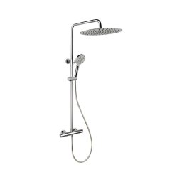 Conjunto de duche com misturador termostático DRAGOR, cromado brilhante