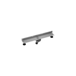 Ralo linear para duche 74 x 10 cm, prateado