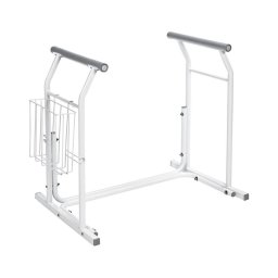 Ridder - Barras de apoio móveis para WC 66x71,5 cm brancas