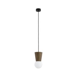 Argon 8952 - Pendente para casa de banho com cabo VOLANTE 1xG9/6W/230V IP44 castanho