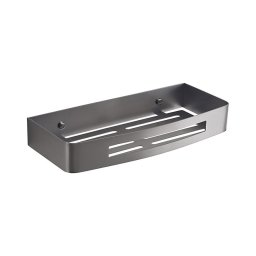 Gedy - Prateleira de parede para duche SMART 30x12,8 cm cinzento metálico