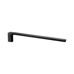 Gedy - Toalheiro de parede PIRENEI 6,6x41 cm preto mate