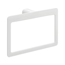 Gedy - Toalheiro de parede PIRENEI 15x23 cm branco mate