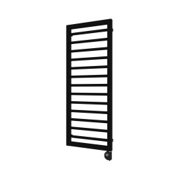 Vertaduro - Radiador para casa de banho ADEL 600W com termóstato, 128 x 50 cm, preto