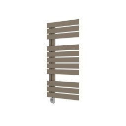 Vertaduro - Radiador para casa de banho com termóstato ZIVA 500W 109x50 cm taupe