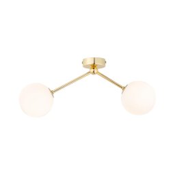 Candeeiro de tecto FAIRY 2xG9/8W/230V dourado