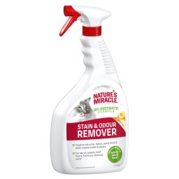Nature's Miracle Spray tira-manchas e odores gatos 946ml