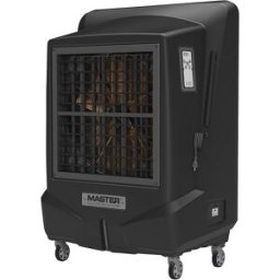 Master Arrefecedor evaporativo BC 221 S , 0,8 kW, tamanho do espaço 330 m², com 4 rodas orientáveis, preto, Arrefecedor evaporativo BC 221 S, 0,8 kW, tamanho do espaço 330 m², com 4 rodas orientáveis, preto. Refrigerador móvel com um rendimento de ar de 2