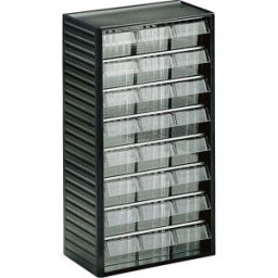 Treston Depósito para peças pequenas 55 , AxLxP 550 x 310 x 180 mm, 24 gavetas, altura 59 mm, Depósito para peças pequenas 55, AxLxP 550 x 310 x 180 mm, 24 gavetas, altura 59 mm. Os depósitos para peças pequenas oferecem uma forma fácil de as organizar e