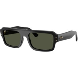 Rayban Óculos de sol Ray Ban FLACKO 0RB4454 Preto Tamanho: 56X20 Preto