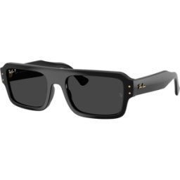 Rayban Óculos de sol Ray Ban FLACKO 0RB4454 Preto Tamanho: 53X20 Preto