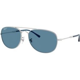 Rayban Óculos de sol Ray Ban BAIN BRIDGE 0RB3735 Prateados Tamanho: 57X17 Prateados
