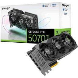 Placa Gráfica GeForce RTX 5070 Ti Gaming Triple Fan 16GB GDDR7 DLSS4 - PNY