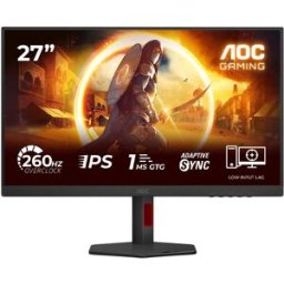 Monitor 27" G4 27G4ZR Full HD LED (Preto/Vermelho) - AOC