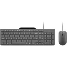 Pack Teclado + Rato 310 USB-A Combo PT c/ Fios (Cinzento) - LENOVO