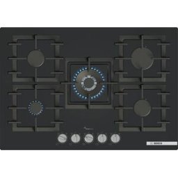 Placa a Gás Serie 6 PPQ7A6I40 5 Zonas 11500W (Preto) - BOSCH