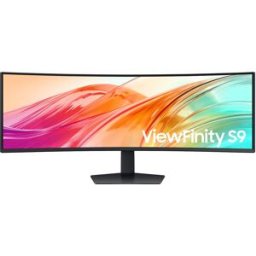 Monitor Curvo LCD 49" ViewFinity S9 S95UF Dual QHD (Preto) - SAMSUNG