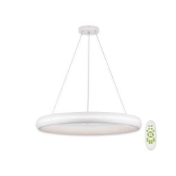 Top Light - Candelabro suspenso LED com regulação FUTURA LED/60W/230V branco +CR
