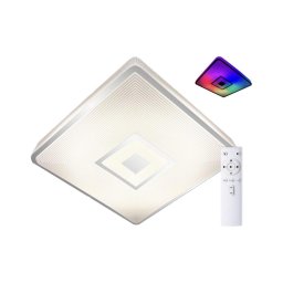 Top Light - Iluminação de teto LED RGB com regulação LED/24W/230V angular +CR