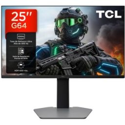 TCL 25G64 Monitor 24.5" Mini LED Rapid IPS FHD 300Hz HDR600 FreeSync Premium