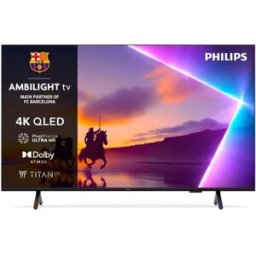 Televisor Philips QLED 85PUS8510 85"/ Ultra HD 4K/ Ambilight/ Smart TV/ WiFi