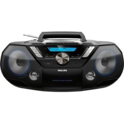 Rádio Portátil Analógico/Digital DAB/DAB+/FM 12W AZB798T/12 (Preto) - PHILIPS